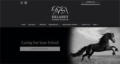 Desktop Screenshot of delaneyvetservices.com